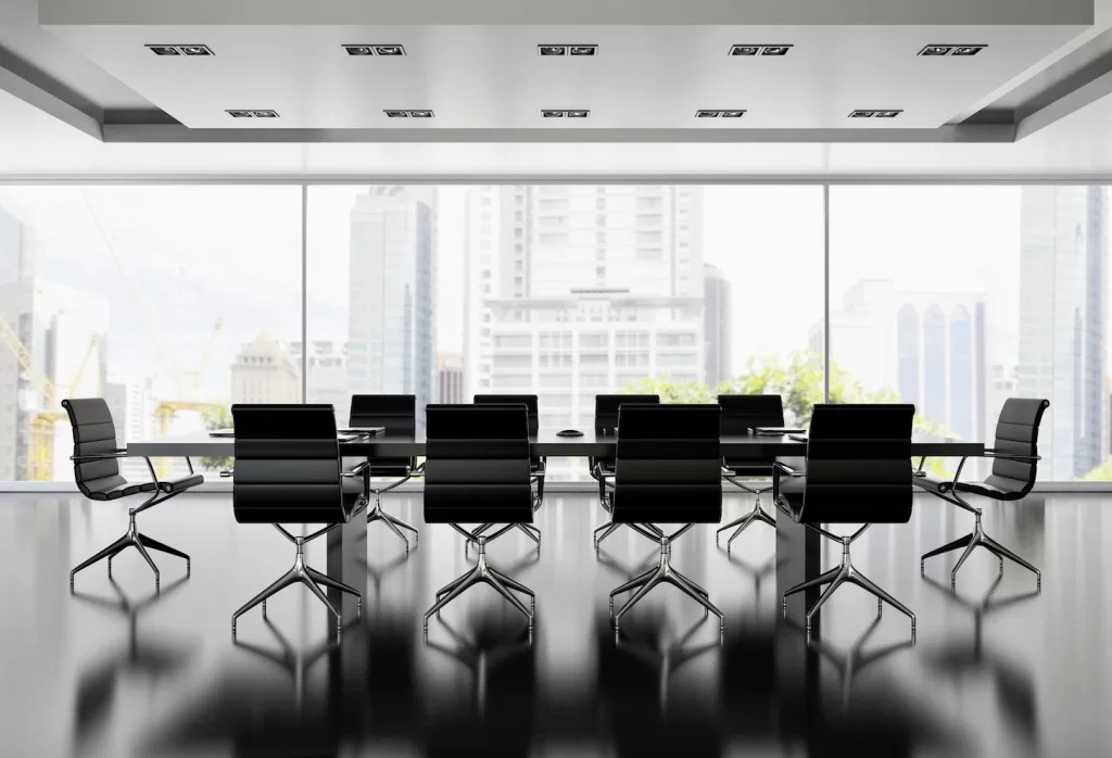 Smartway2 Conference room natural lighting