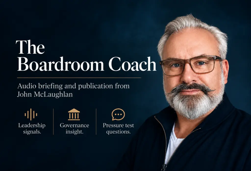 The Boardroom Coach Audio Briefing